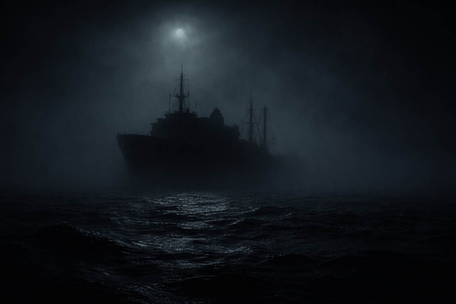 어둠 속의 위험: 항해등 없는 선박