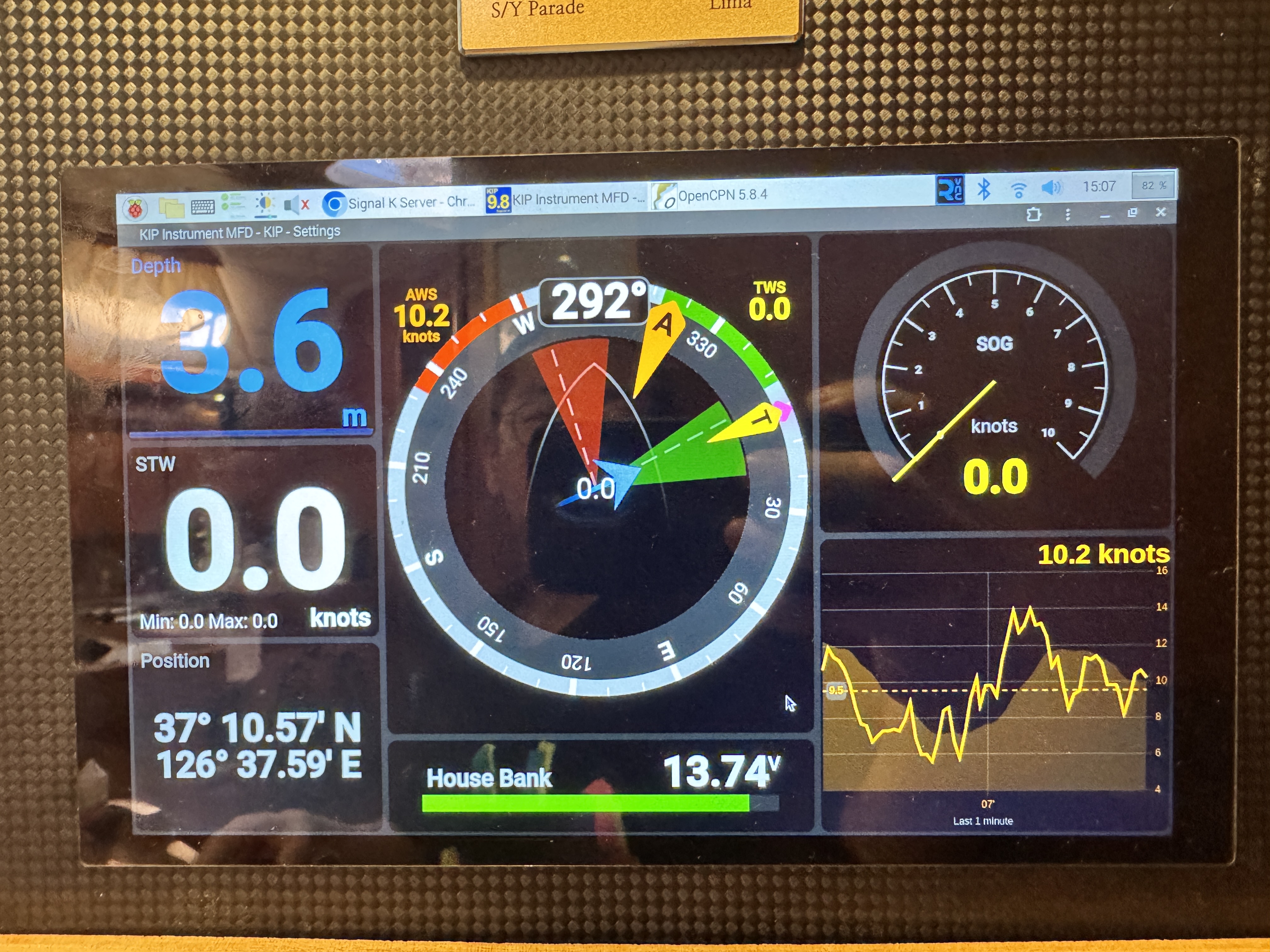 MacArthur HAT 설치 및 배선 연결 모습